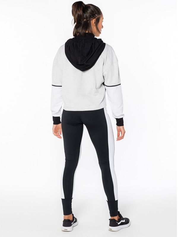 nike heritage colour block moletom com capuz