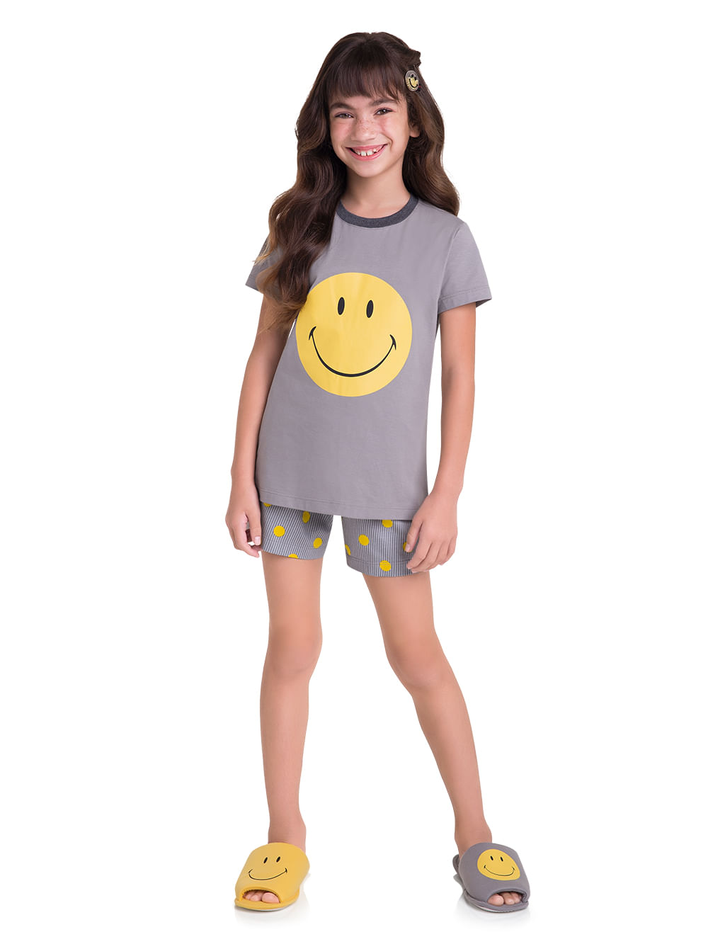 Pijama Manga Curta Infantil Smile 12 pijama-manga-curta-infantil-smile-12