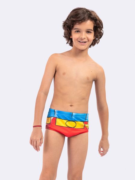 Sunga com Proteção Uv 50 Superman VERMELHO - 2