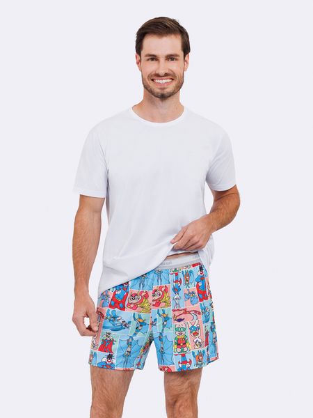 Short Masculino Loney Tunes AZUL - P