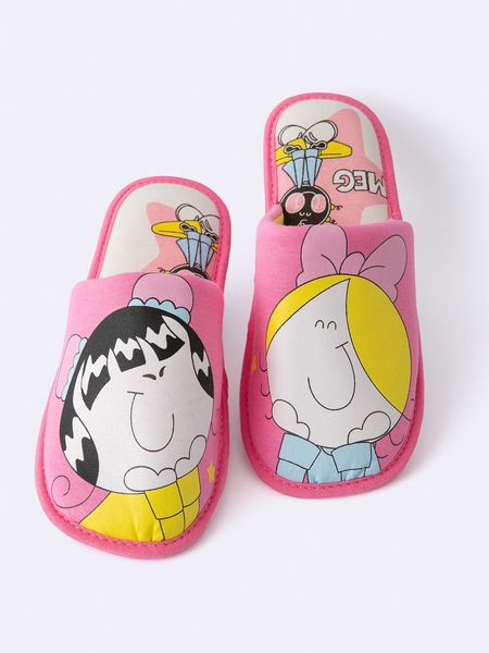 Pantufa Turma da Bia - Conforto com Estilo Divertido ROSA - 35A36